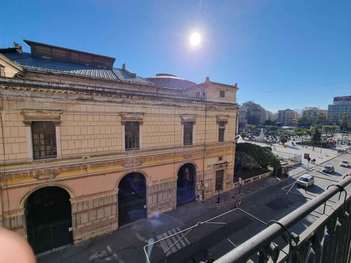 Piazza Politeama Appartement Palermo Buitenkant foto